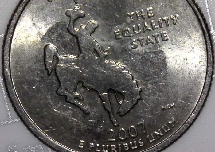 2007-P-Quarter-Struck-Through-Grease-Found-In-Change-From-Walmart-Purchase